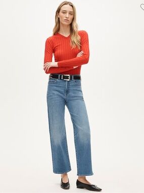 J.CREW Slim-wide jean in super-stretch